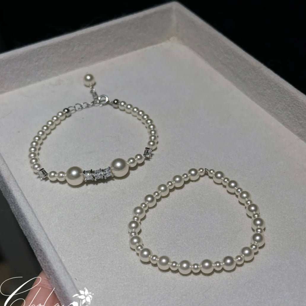 Fishie & MC’s Double-Layer Pearl Bracelet