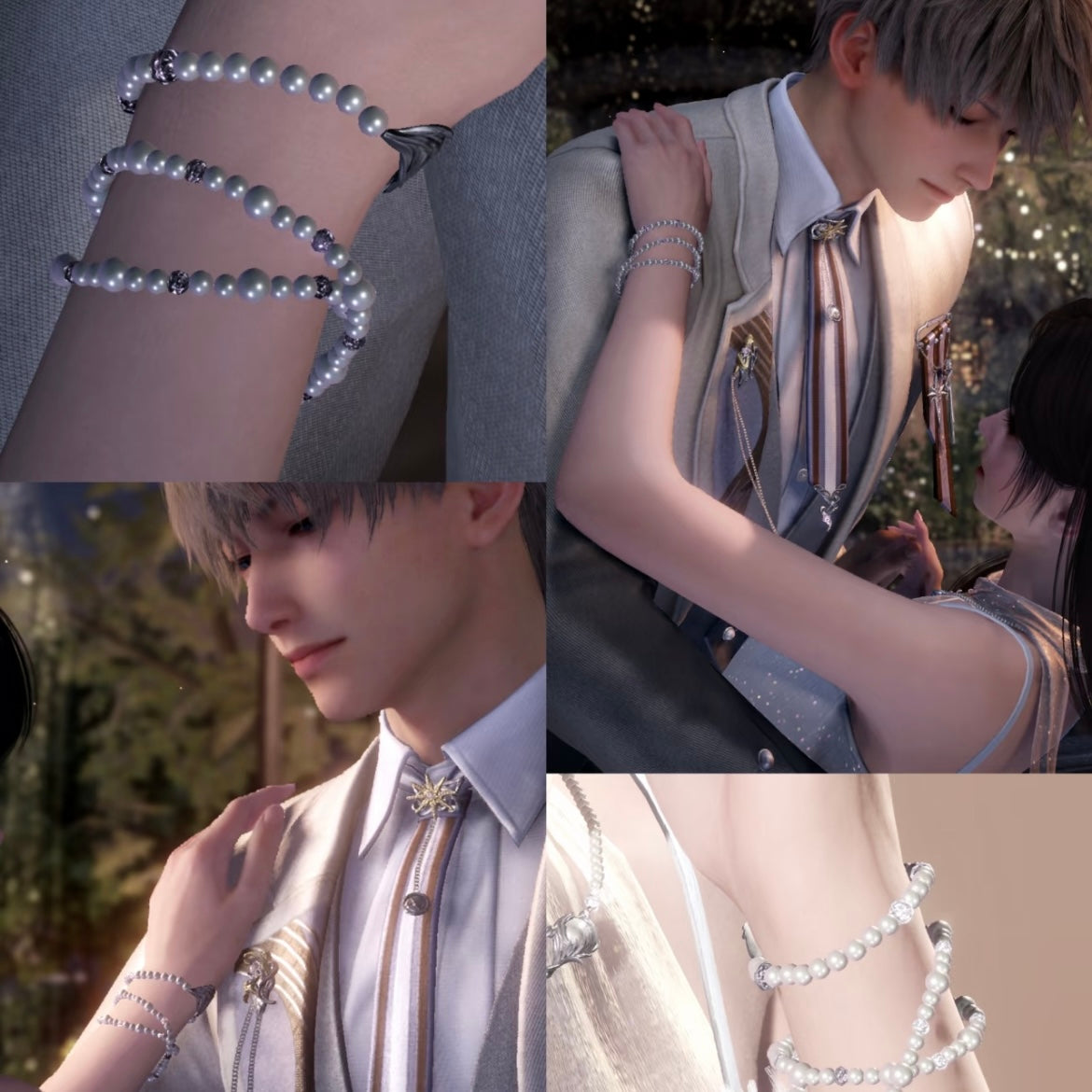 Xavier Birthday Celestial Message Bracelet