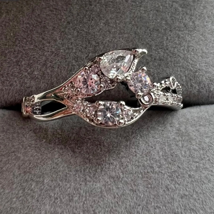 Rafayel Open Ring — Copper with White Gold Plating
