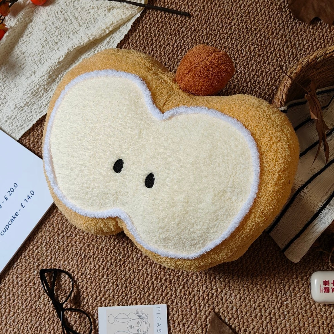 Little Apple Throw Pillow