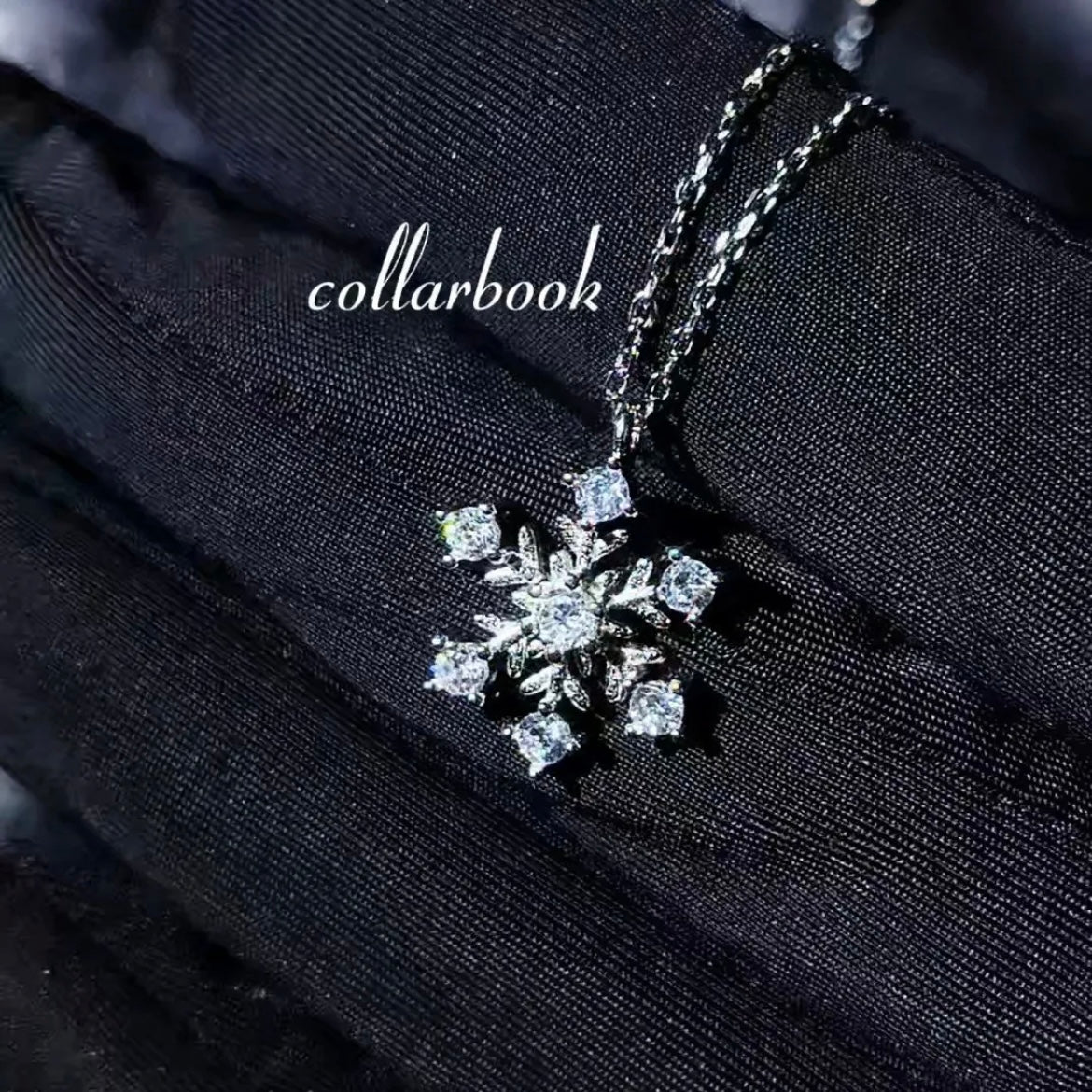 Sterling Silver Snowflake Necklace