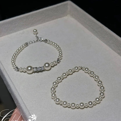 Fishie & MC’s Double-Layer Pearl Bracelet