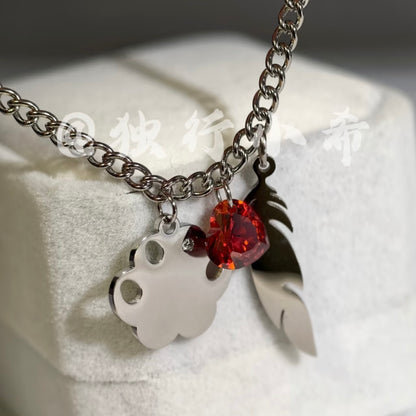 Kitten Inspired Eye-Color Teardrop Bracelet