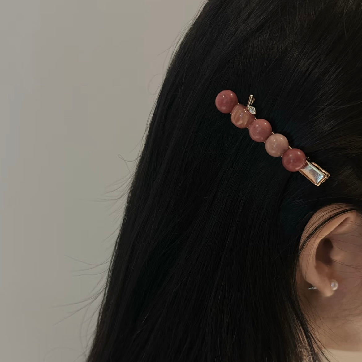 Little Apple Hair Clip