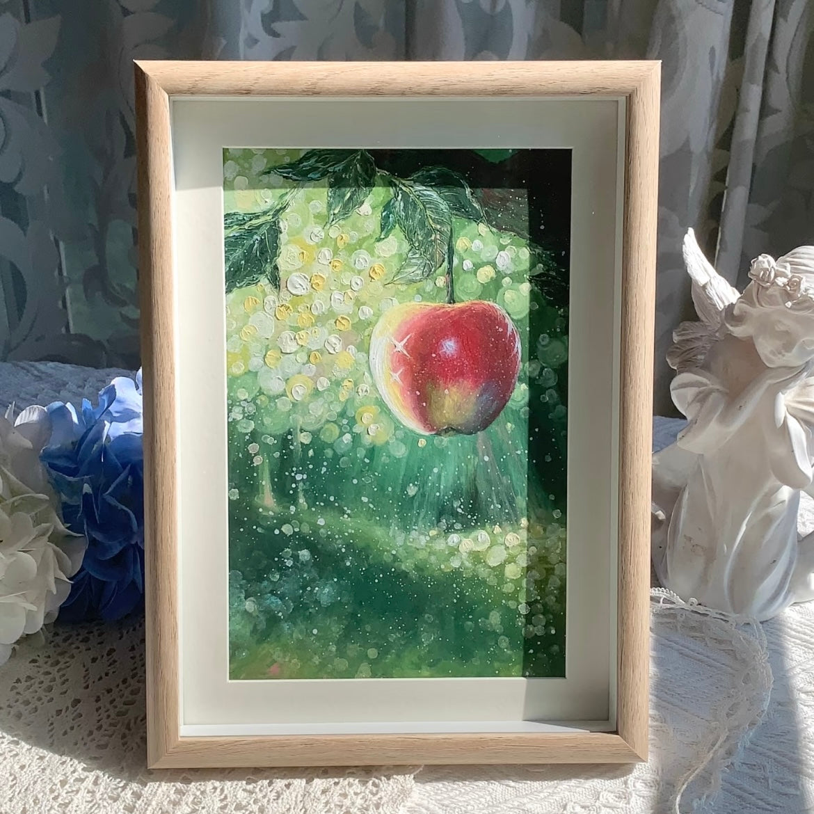A4 Oil Pastel Drawing