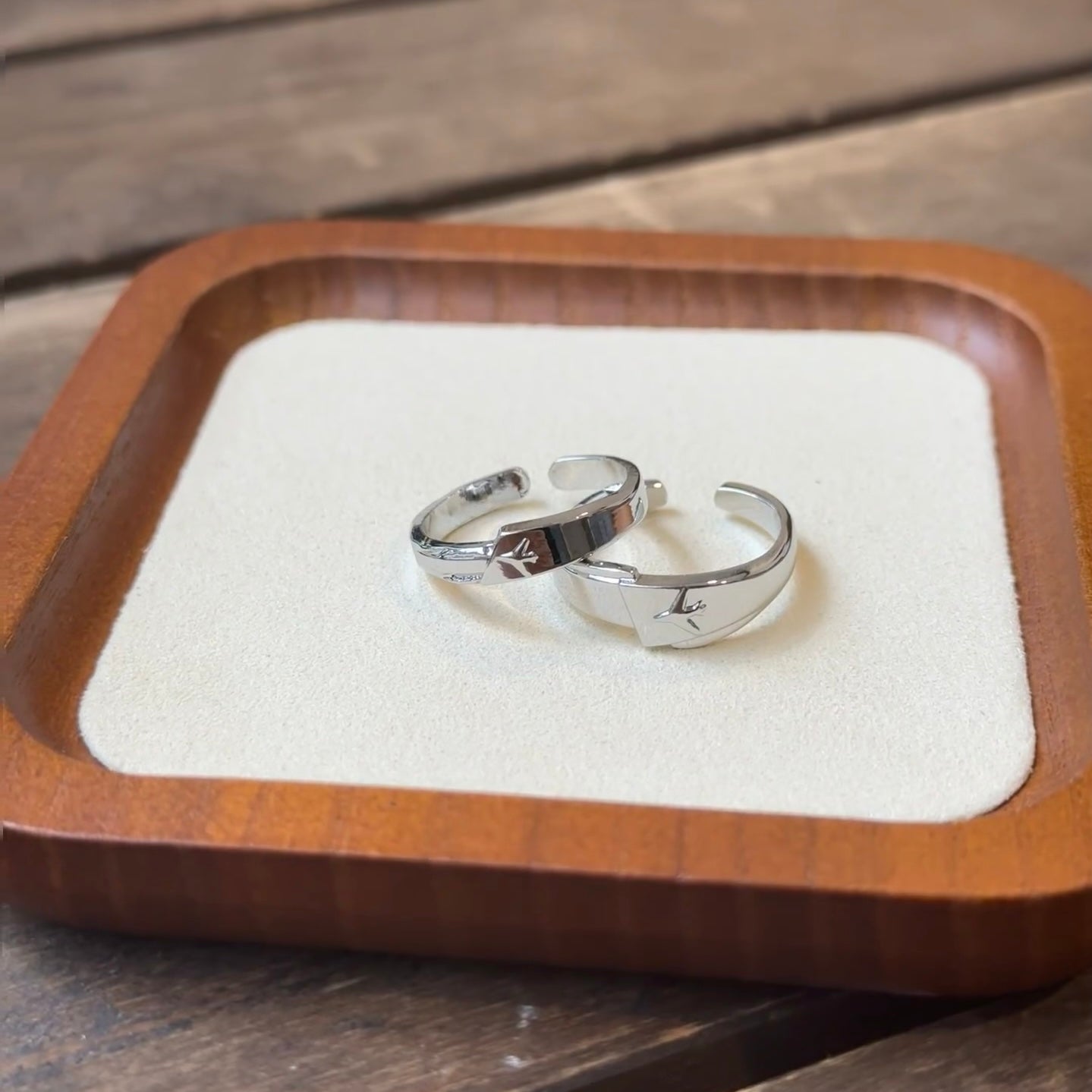 Gege Affinity Level 100 Open Rings – Alloy