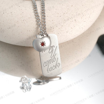 Caleb & MC‘ Apple Necklace