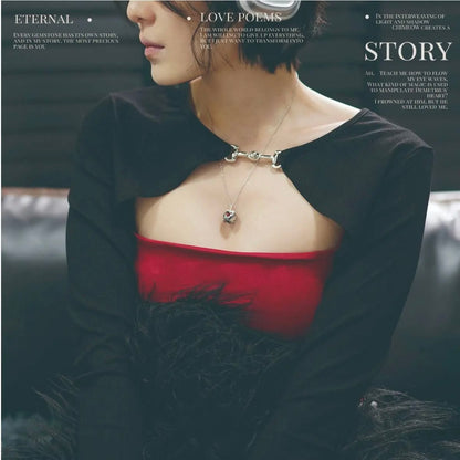 Gege Apple Pendant in Gold-plated Silver