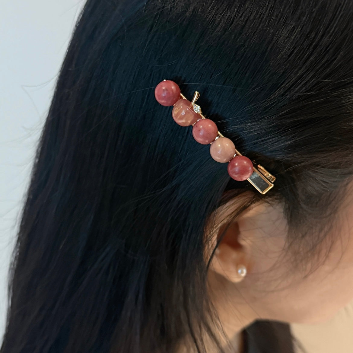 Little Apple Hair Clip