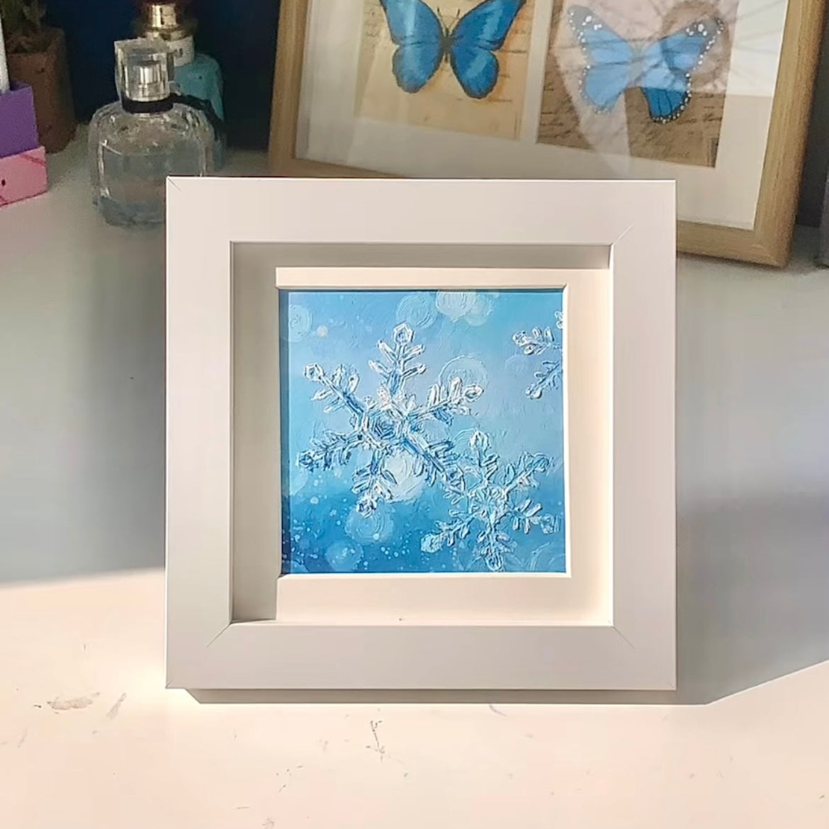 For Jasmine Oil Pastel Drawing