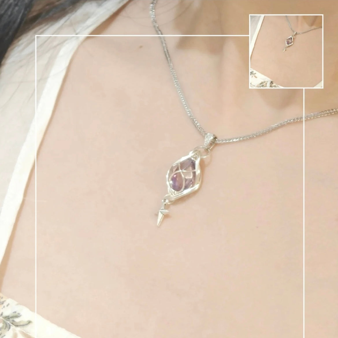 Star Celestiding Crystal Necklace