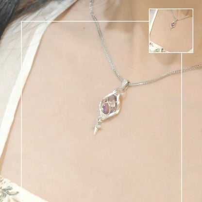Star Celestiding Crystal Necklace