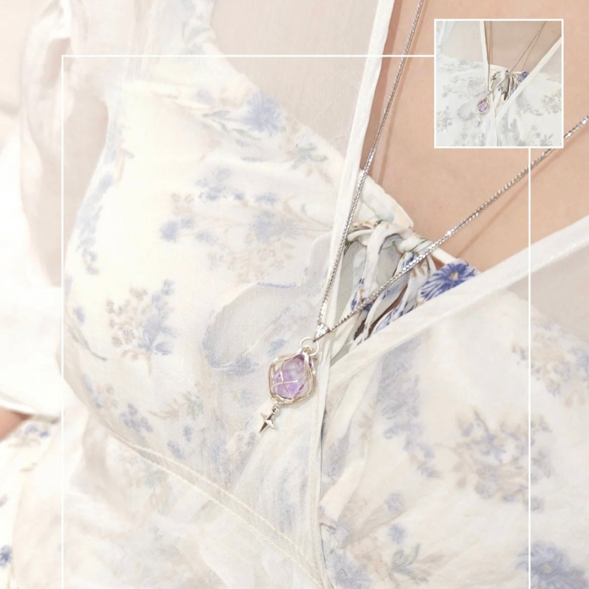 Star Celestiding Crystal Necklace