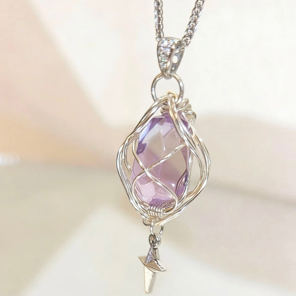 Star Celestiding Crystal Necklace