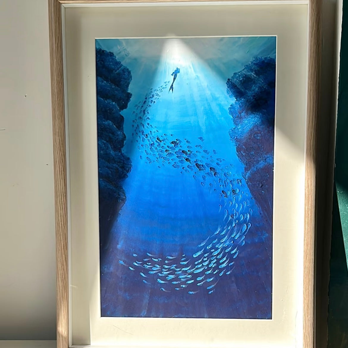 A4 Oil Pastel Drawing