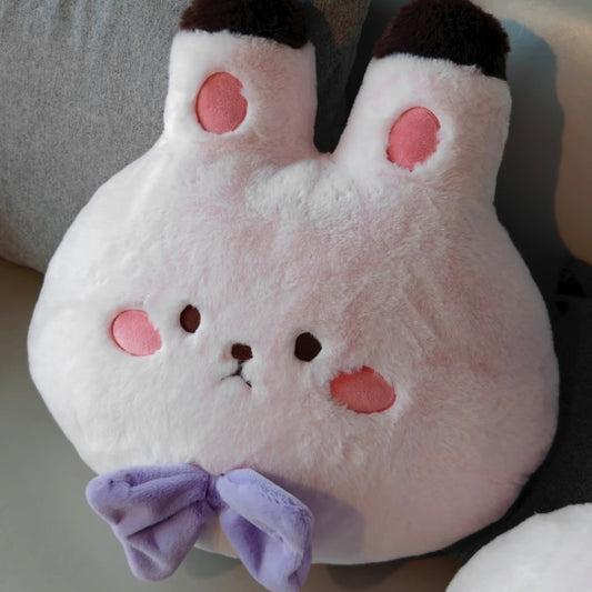 Star Rabbit Throw Pillow