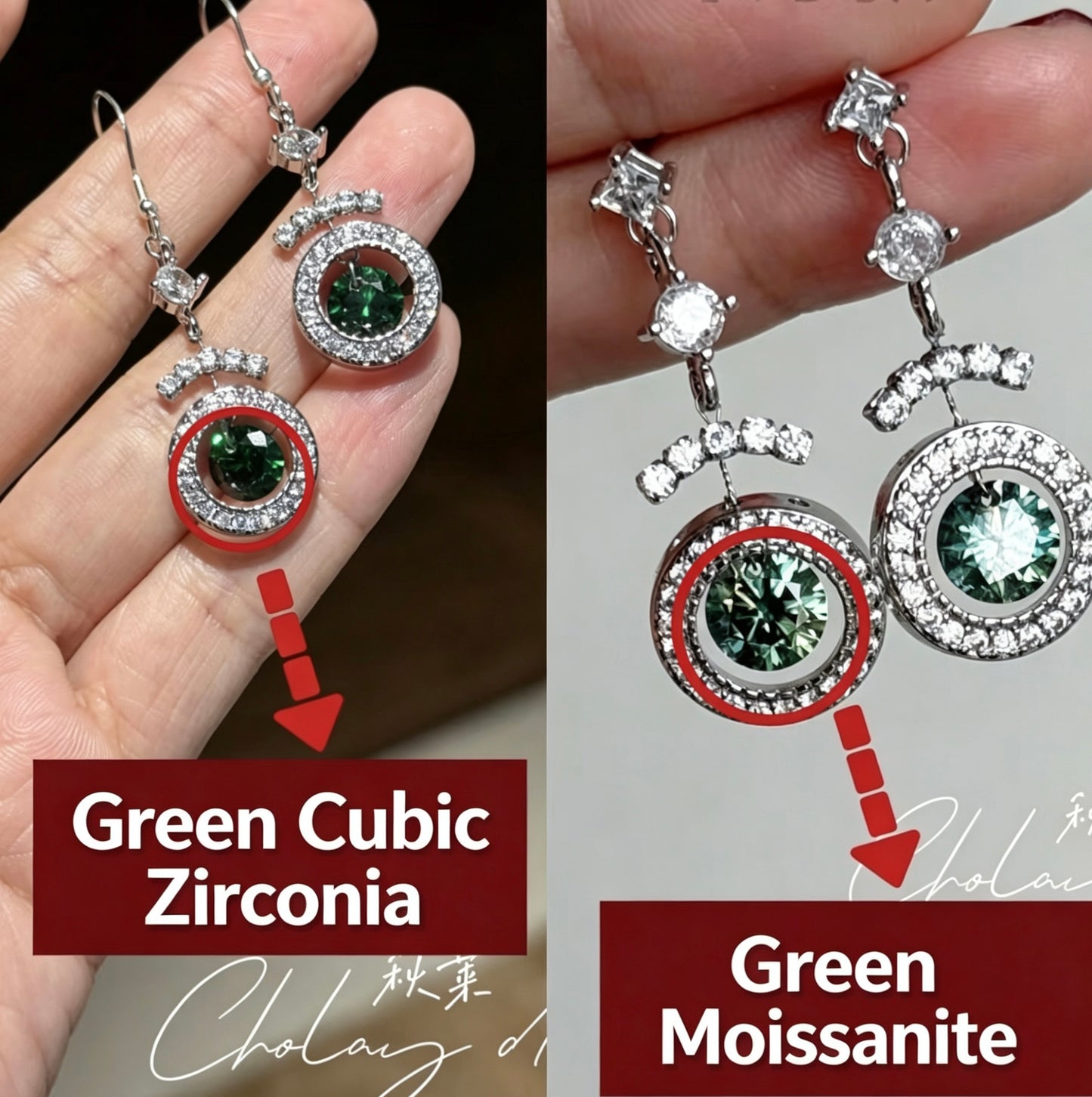 Kitten Nightglow Earrings