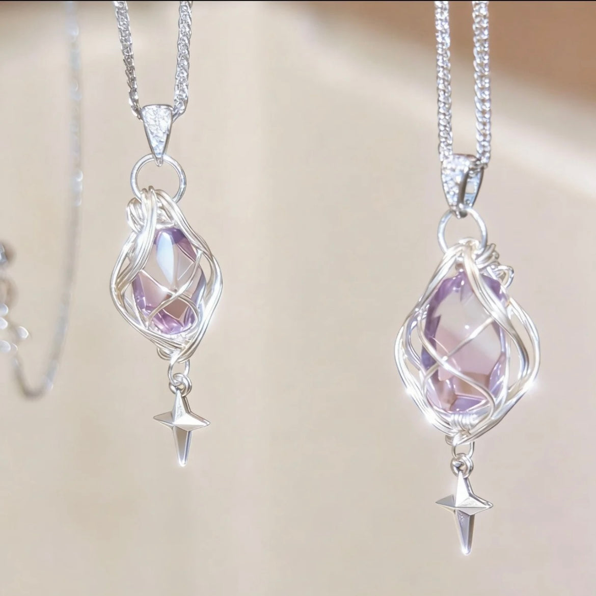 Star Celestiding Crystal Necklace