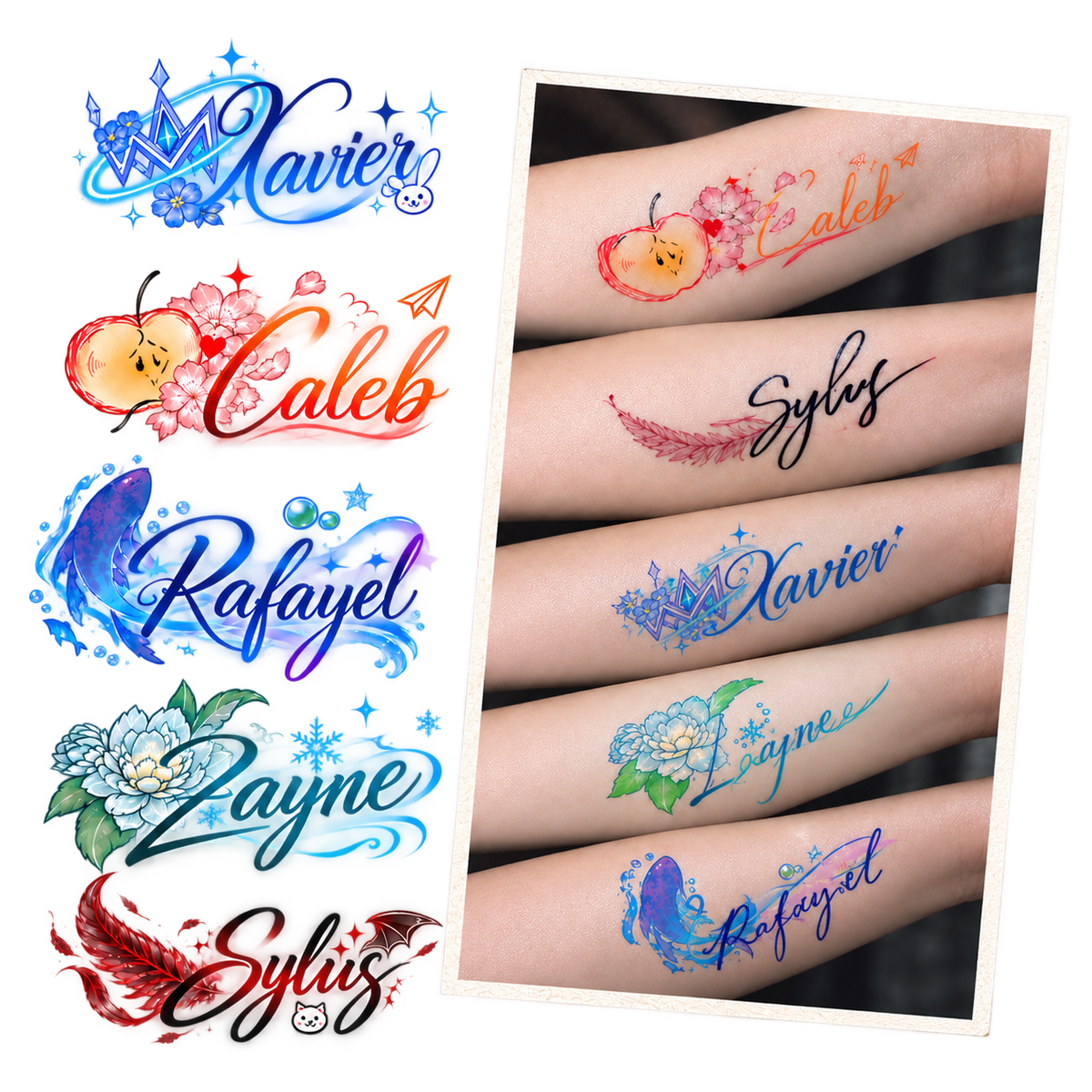 LADS Tattoo Stickers — Pick Any 3
