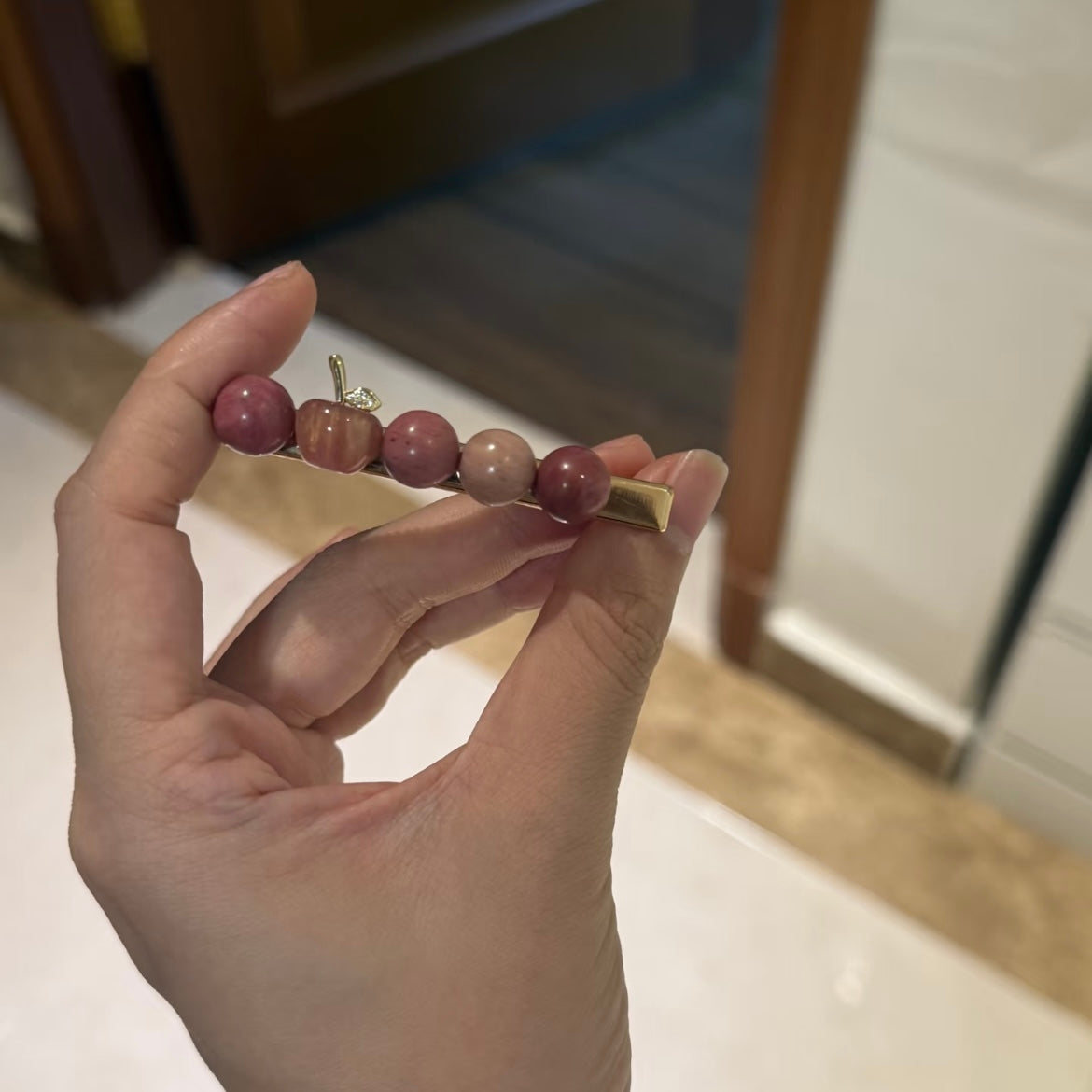 Little Apple Hair Clip