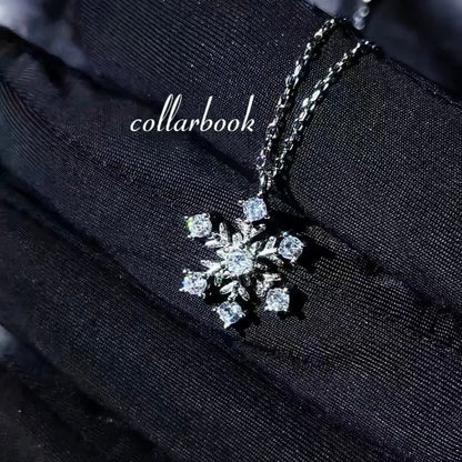 Sterling Silver Snowflake Necklace