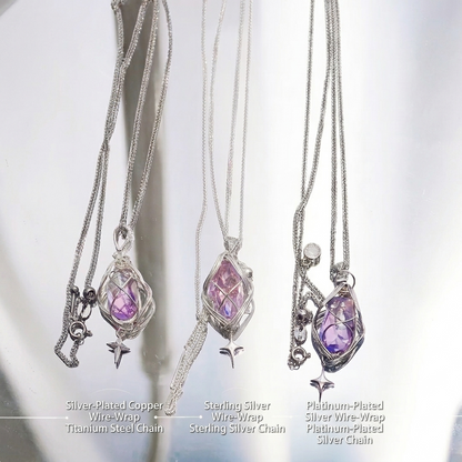 Star Celestiding Crystal Necklace