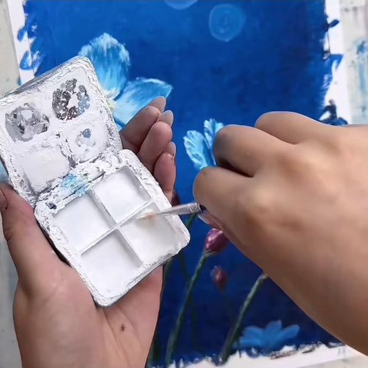 A4 Oil Pastel Drawing