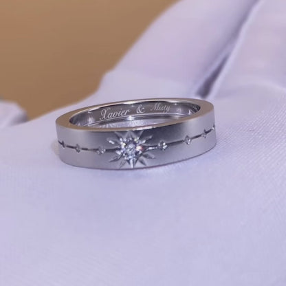 Star 100 Affinity Ring—Clear Star