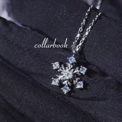 Sterling Silver Snowflake Necklace