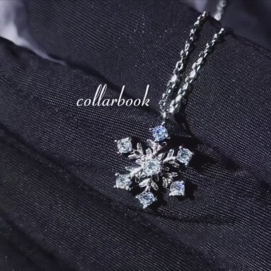 Sterling Silver Snowflake Necklace