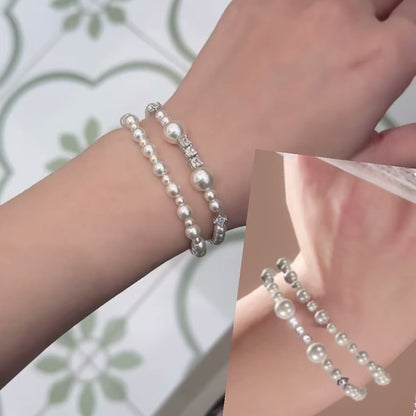 Fishie & MC’s Double-Layer Pearl Bracelet