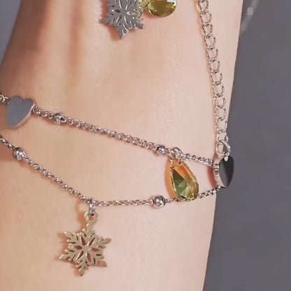 Caleb / Fish / Star / Tabby / Jasmine Inspired Eye-Color Teardrop Bracelet