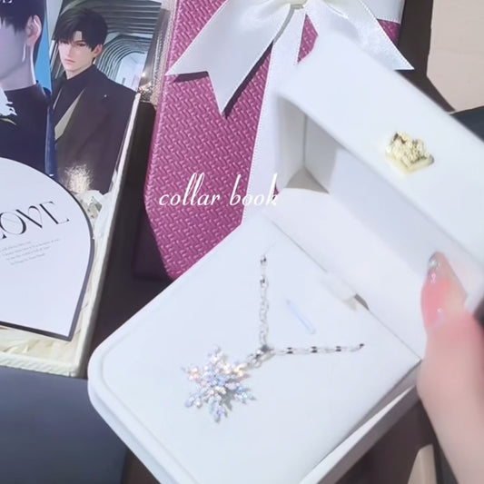 Zayne Titanium Steel Snowflake Necklace