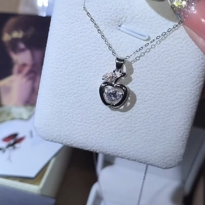 Apple Sterling Silver Necklace