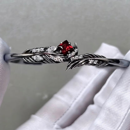 Sylus Bracelet — 925 Sterling Silver, Platinum Plated, with Moissanite Gemstones