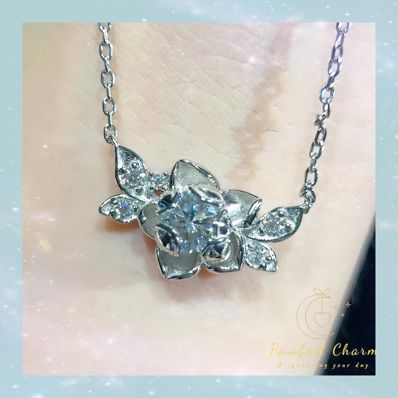 Jasmine Ring Necklace